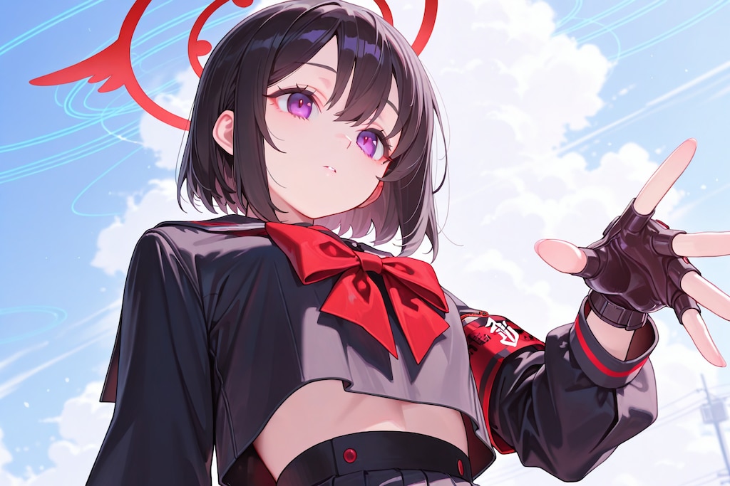 ブルアカ_セーラー服の人たち