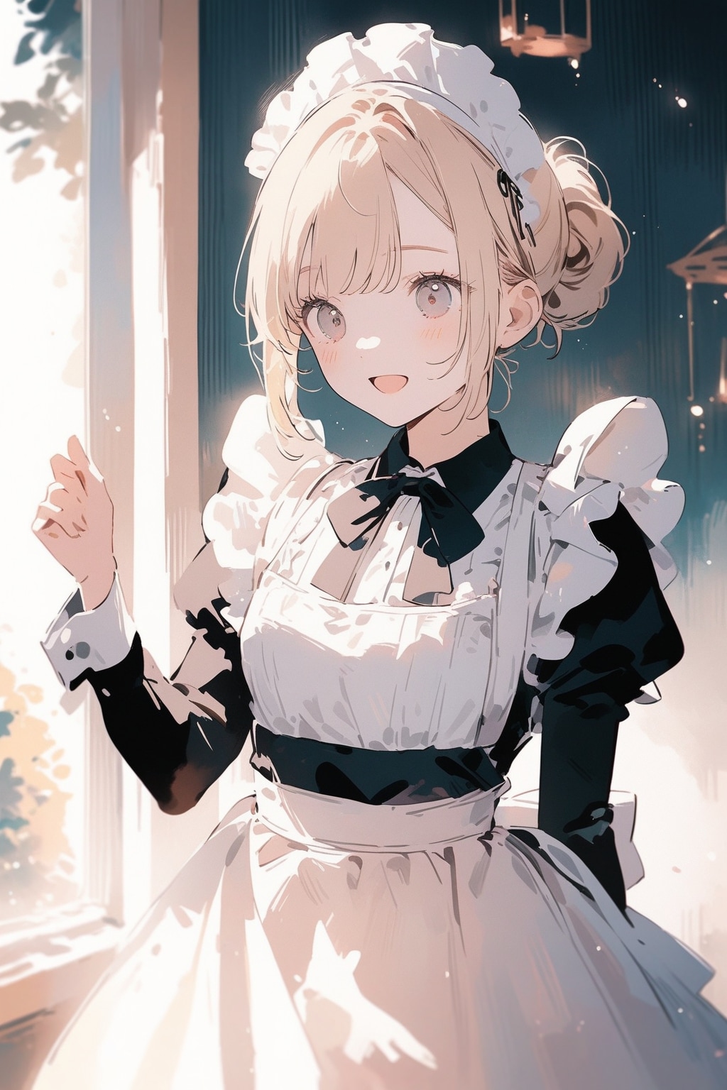 我が家にメイドさんを迎え入れたい（1） | の人気AIイラスト・グラビア