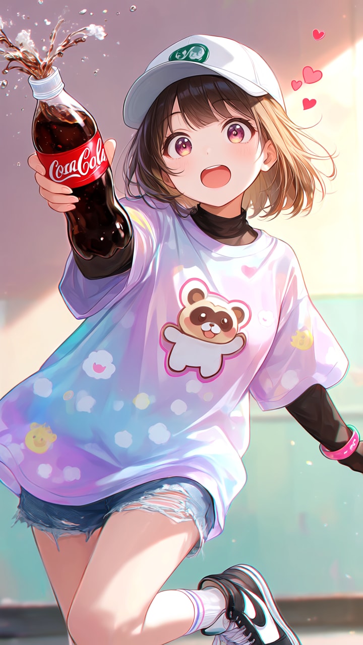 コーラ、はじけちゃうッ。