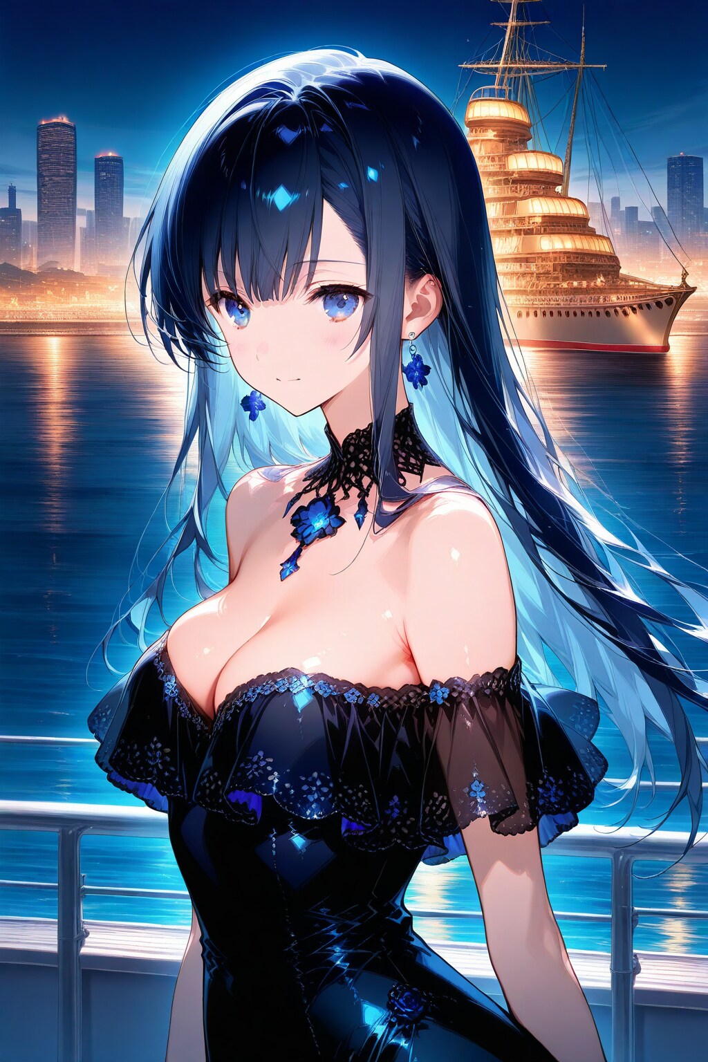 【企画：海の日2025】夜の港町