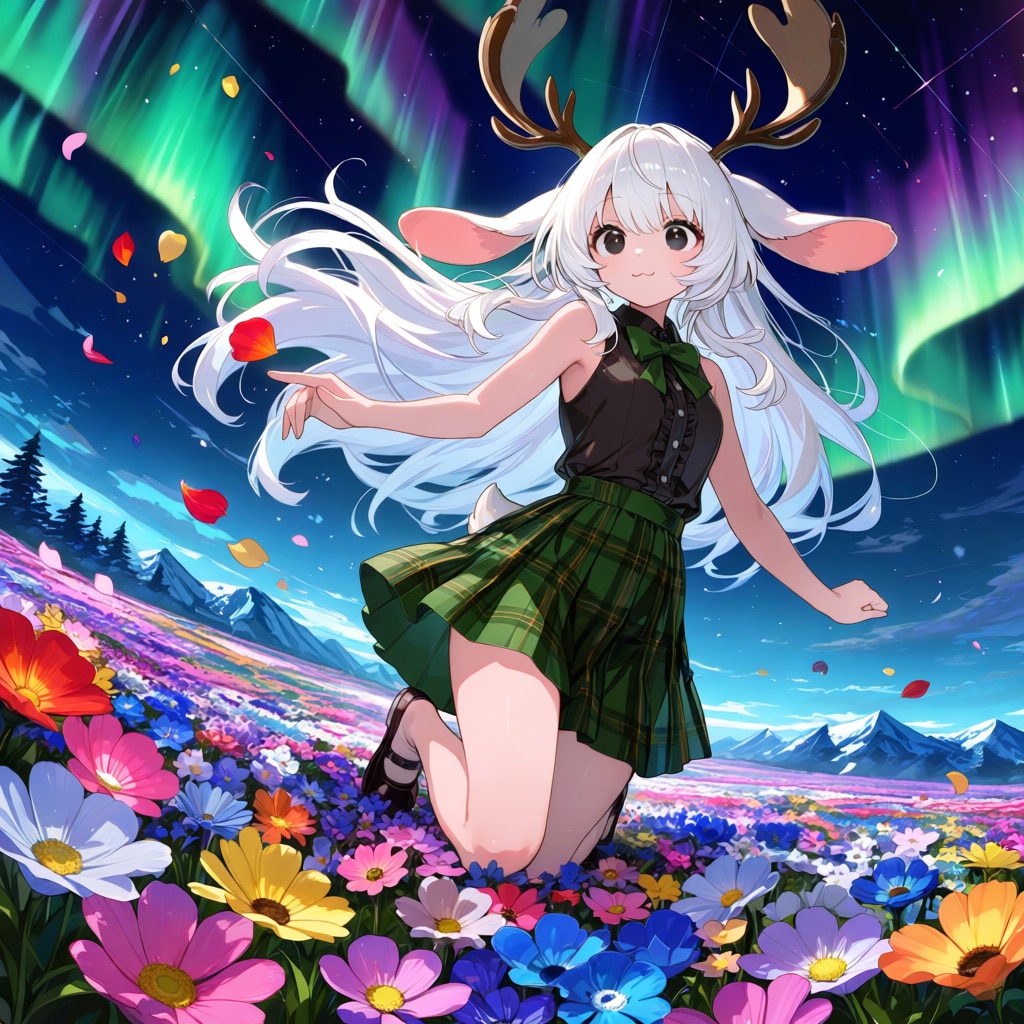 ウサギの国の花園 | の人気AIイラスト・グラビア