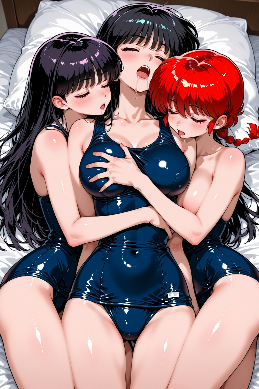 未麗「ママ❤️」らんま「火野❤️」
