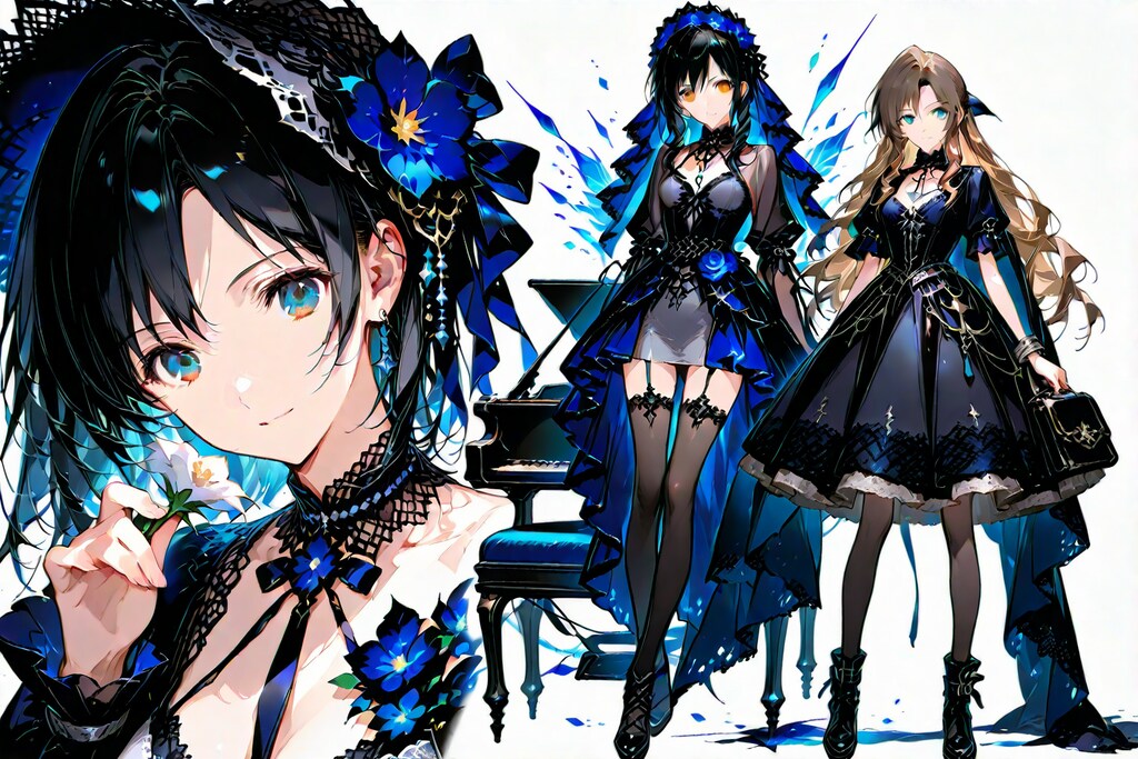 *「エアリス・ゲインズブール」のゴシック風ファッション　－その１－