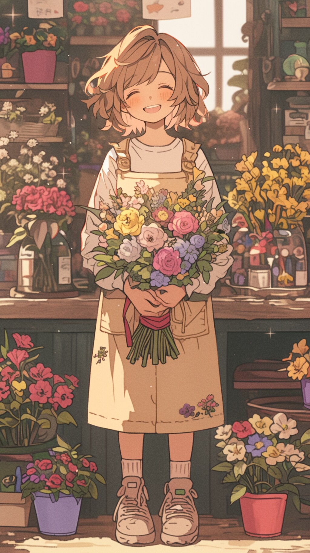 くま娘と花屋🐾