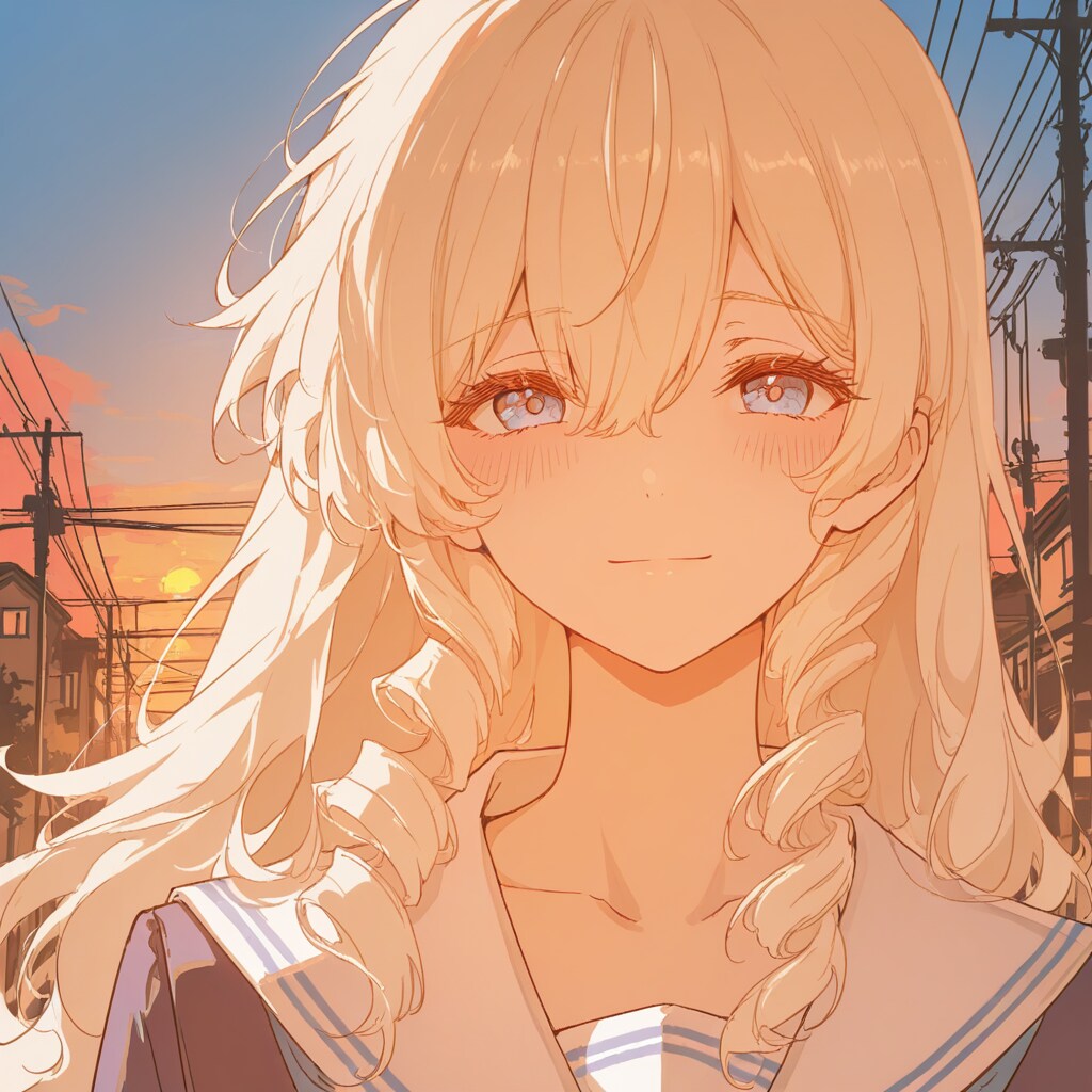 夕焼けの街