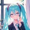 初音ミク オフィスレディver. 2枚目