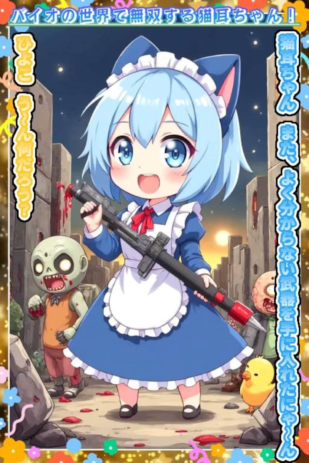 バイオの世界で無双する猫耳ちゃん！