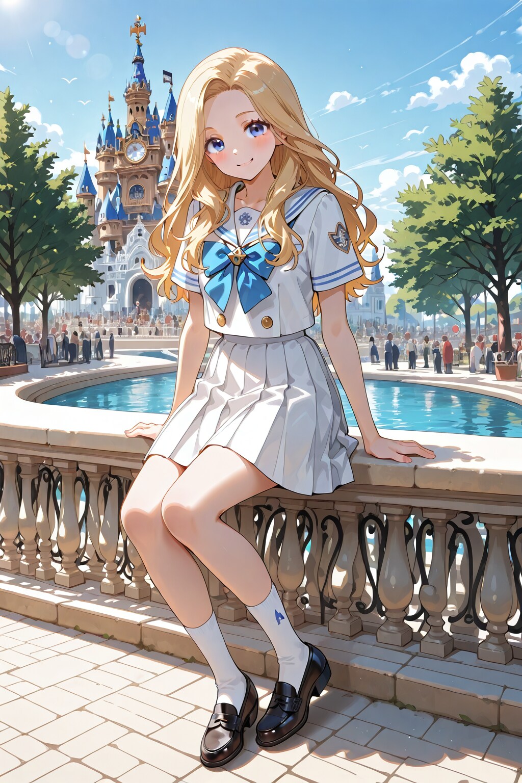 ちちぷいちゃんのロスアンゼルス旅行ディズニーランド来訪