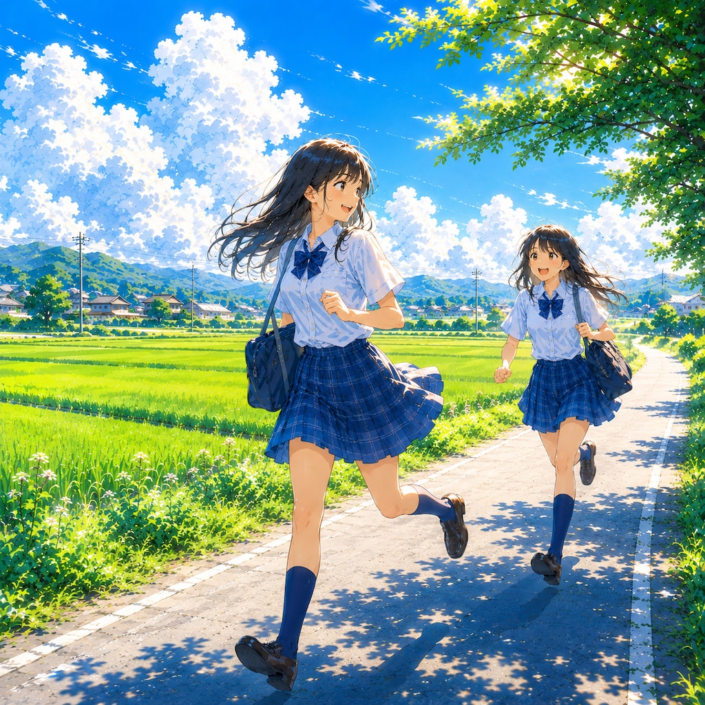夏の朝