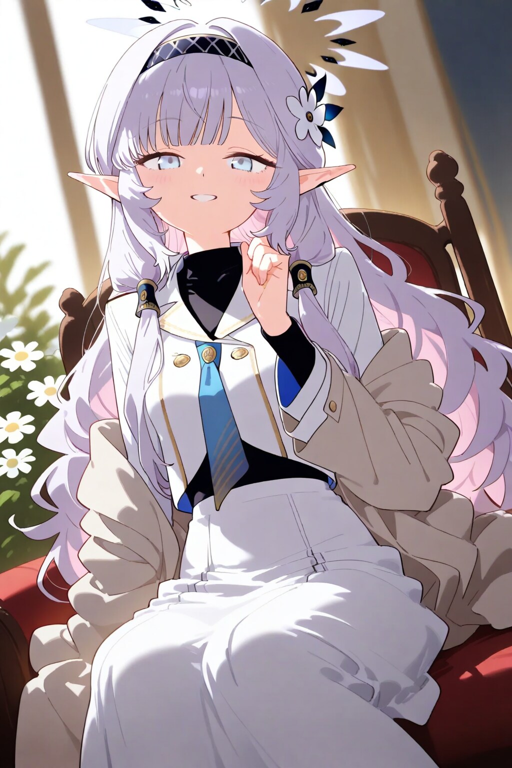 清楚な高嶺の花