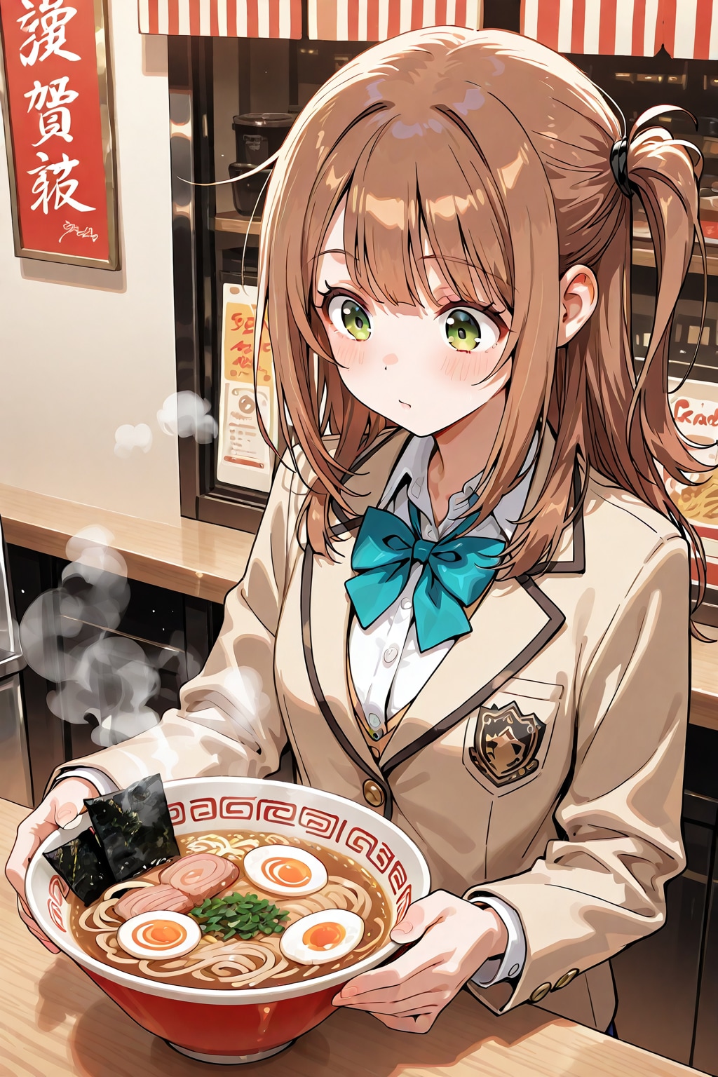 部活帰りのラーメン🍜