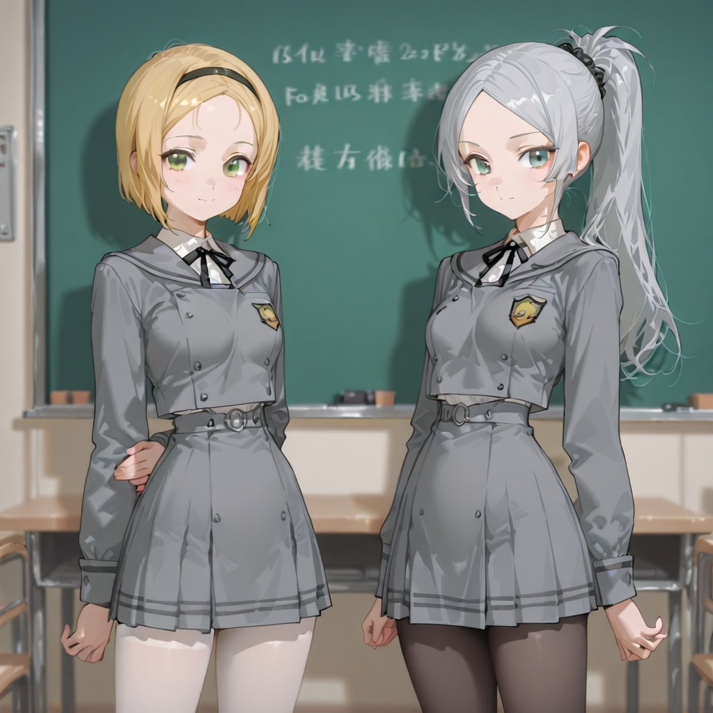 親友 | の人気AIイラスト・グラビア