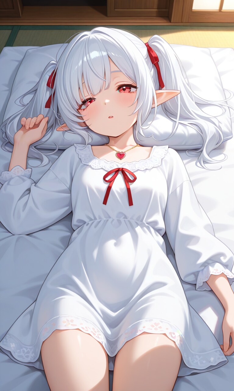 休みの日のシロネさん