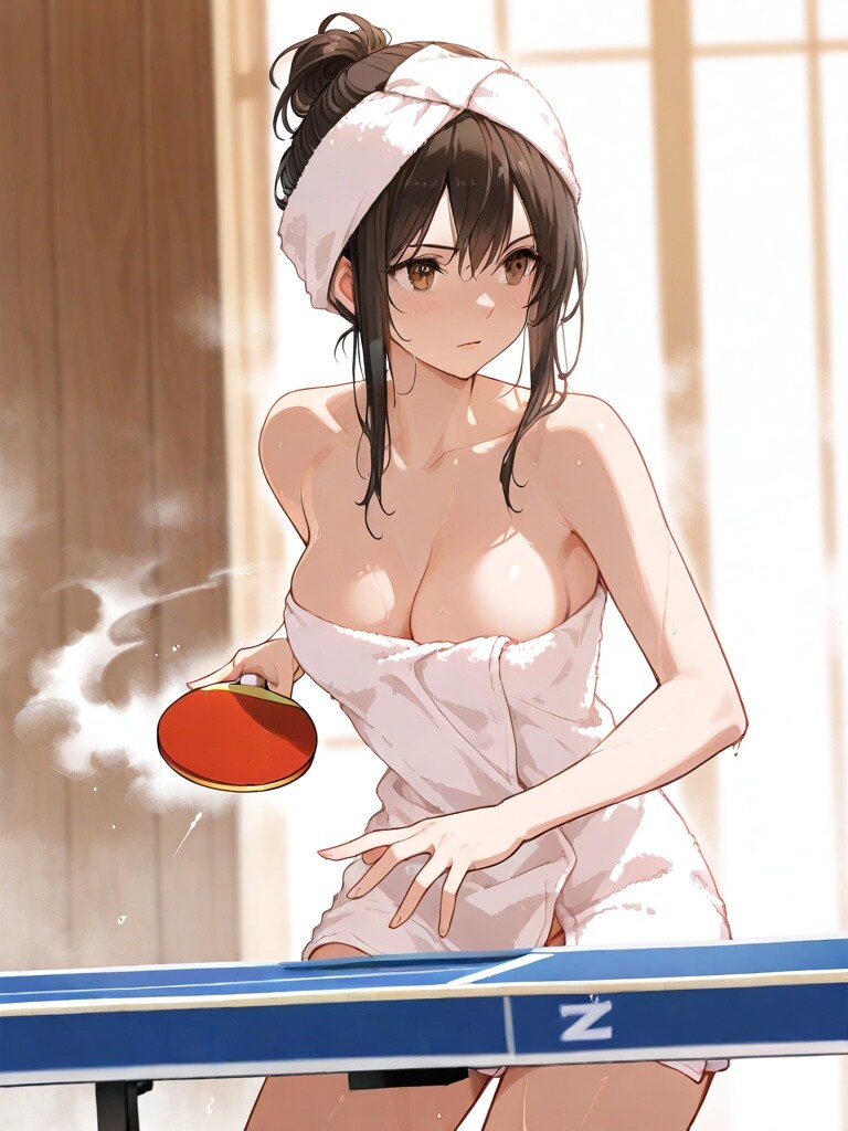 温泉卓球