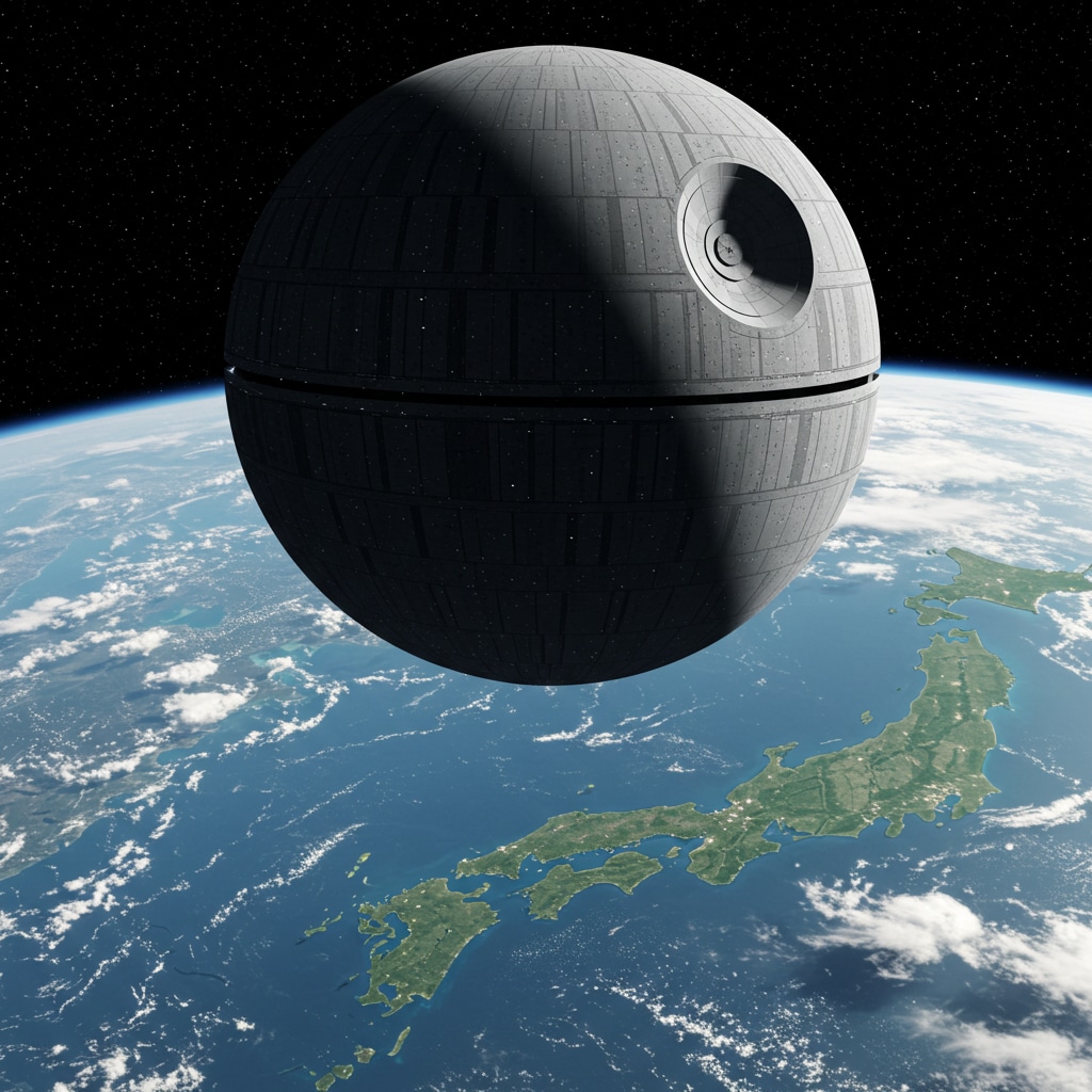 デス・スターが地球に来たら…