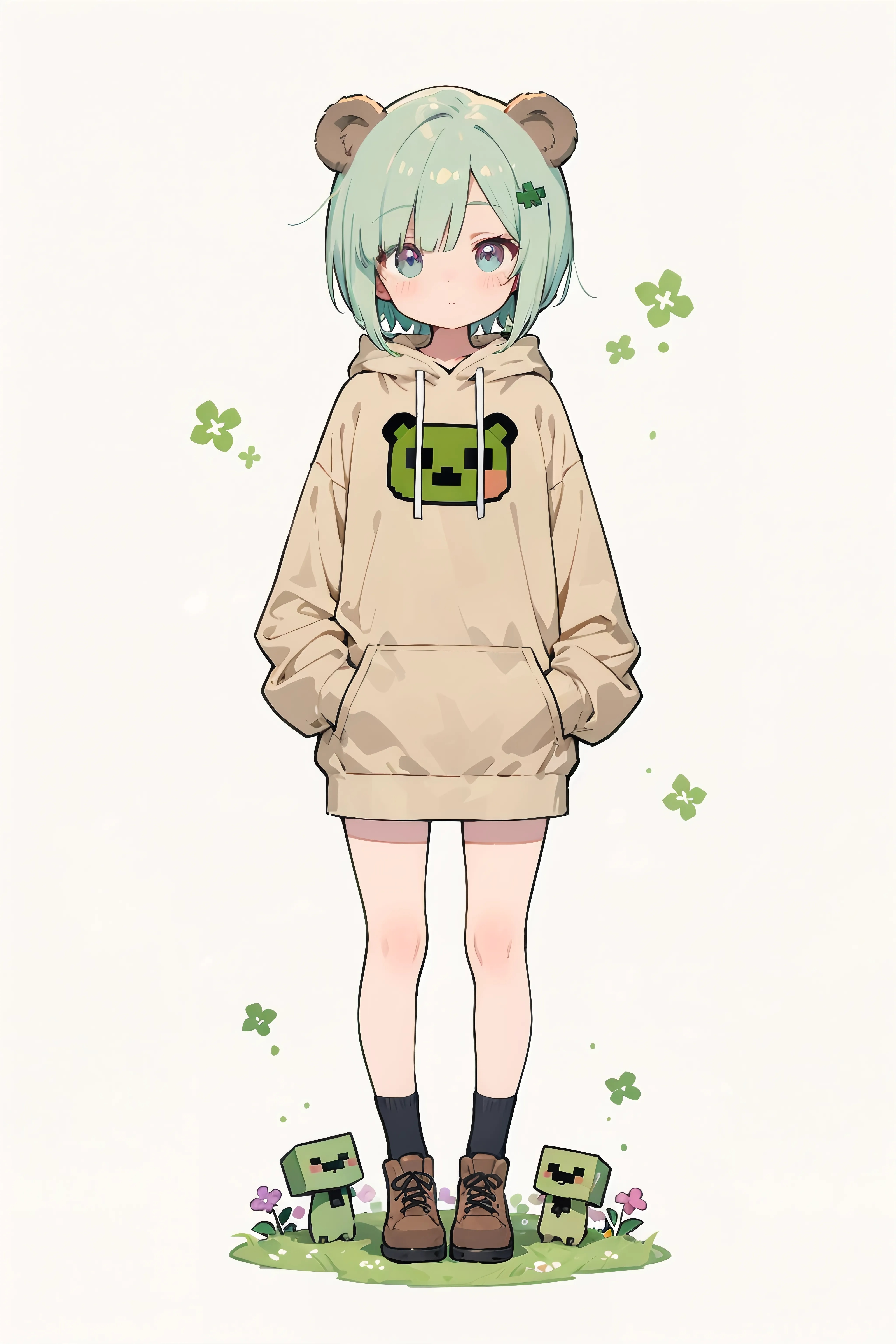 Creeper’s Quiet Companion | の人気AIイラスト・グラビア