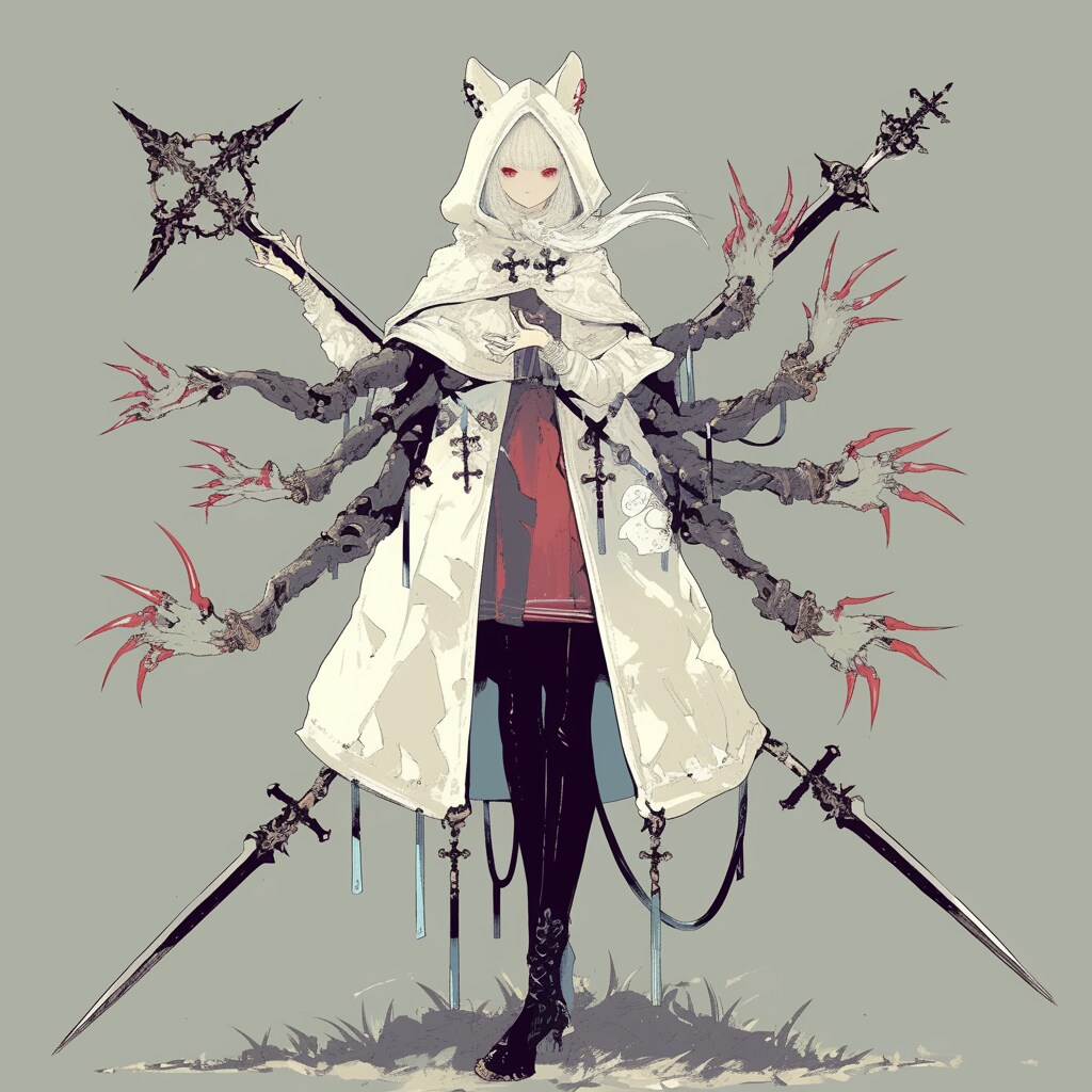 【千本腕隊】白針のランスキャロイ | の人気AIイラスト・グラビア