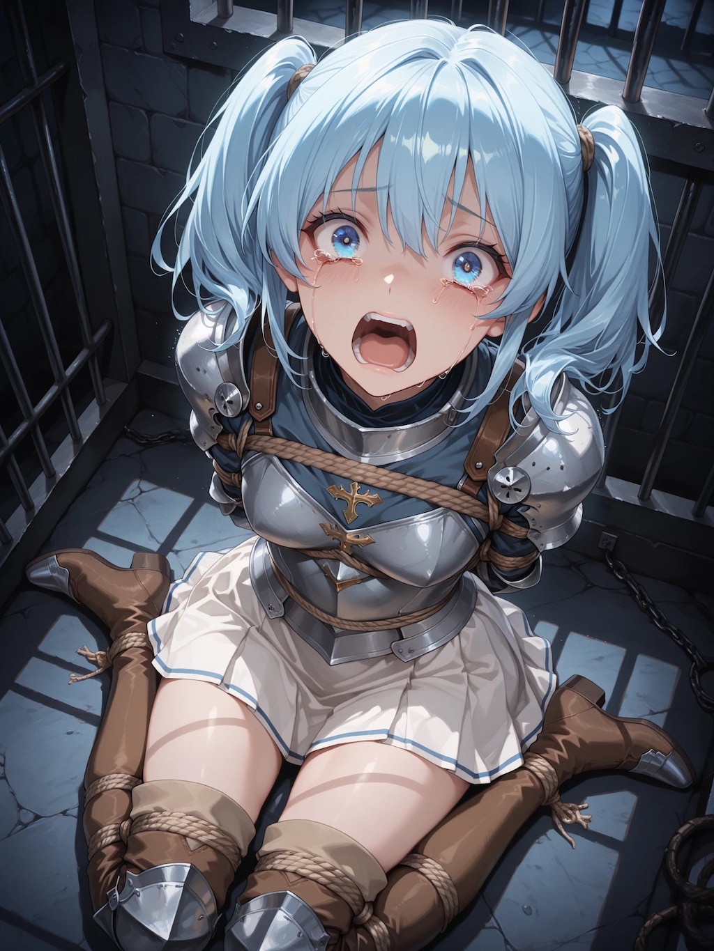 くっころとは逆に命乞いするタイプ