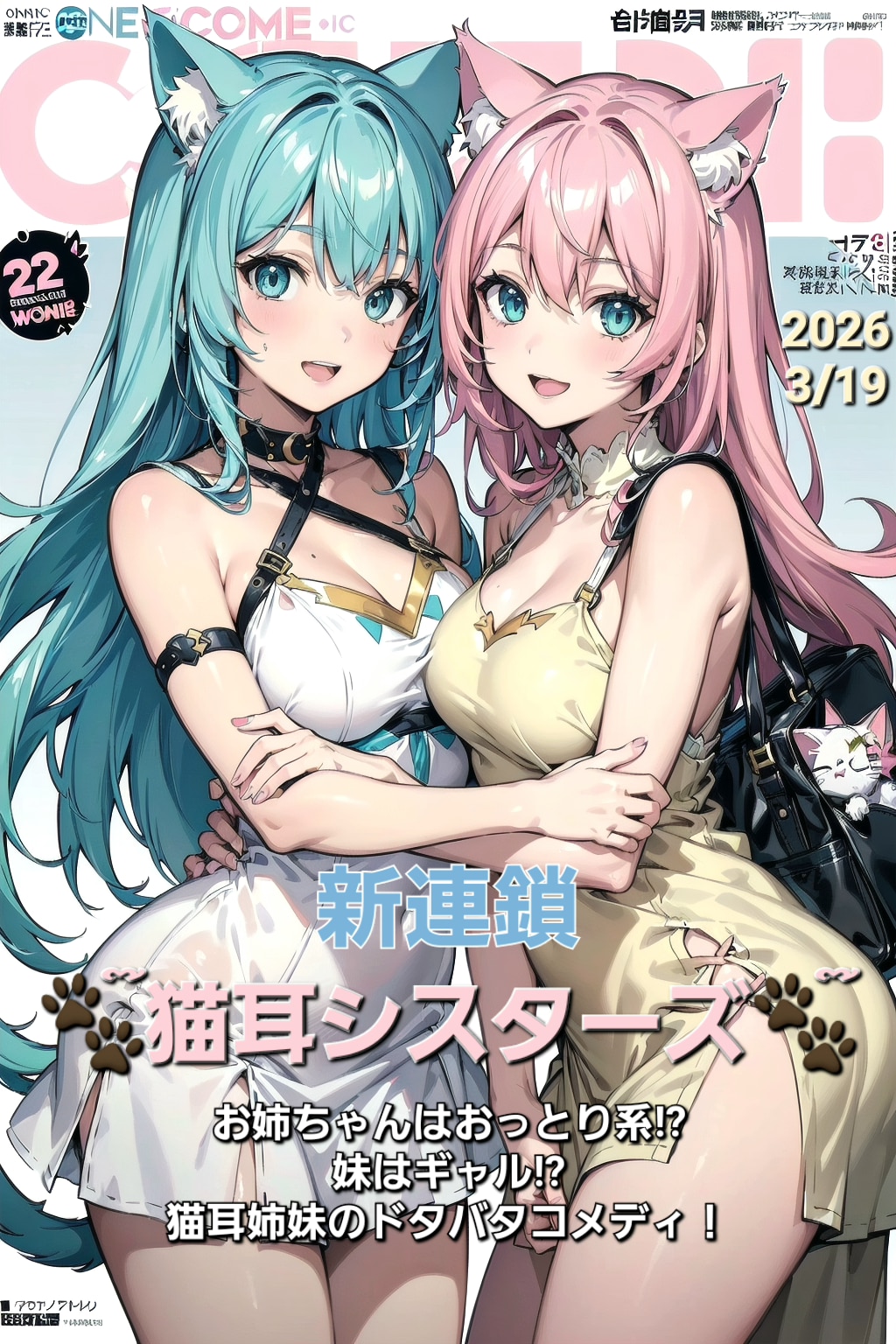 猫耳漫画雑誌「ねこみみコミック」📕✨