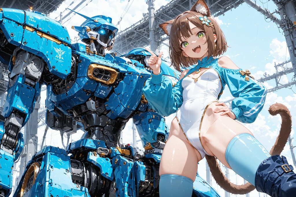 ロボ＆にゃんこ