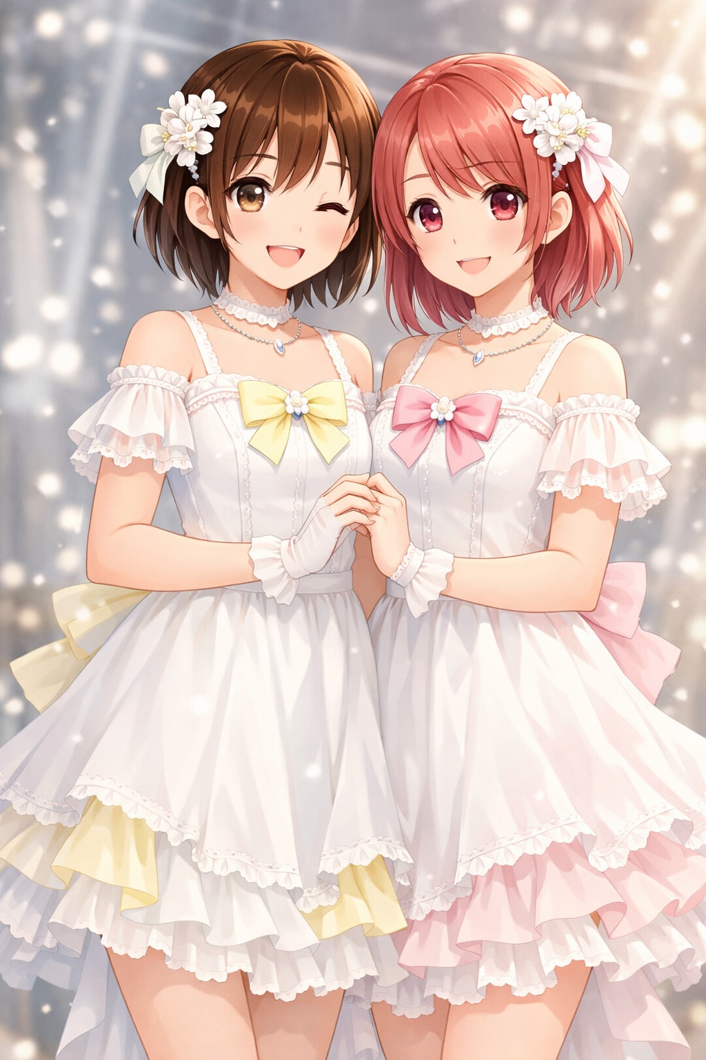 もしも高咲侑がアイドルになったら…（高咲侑衣装）③ ＋上原歩夢衣装