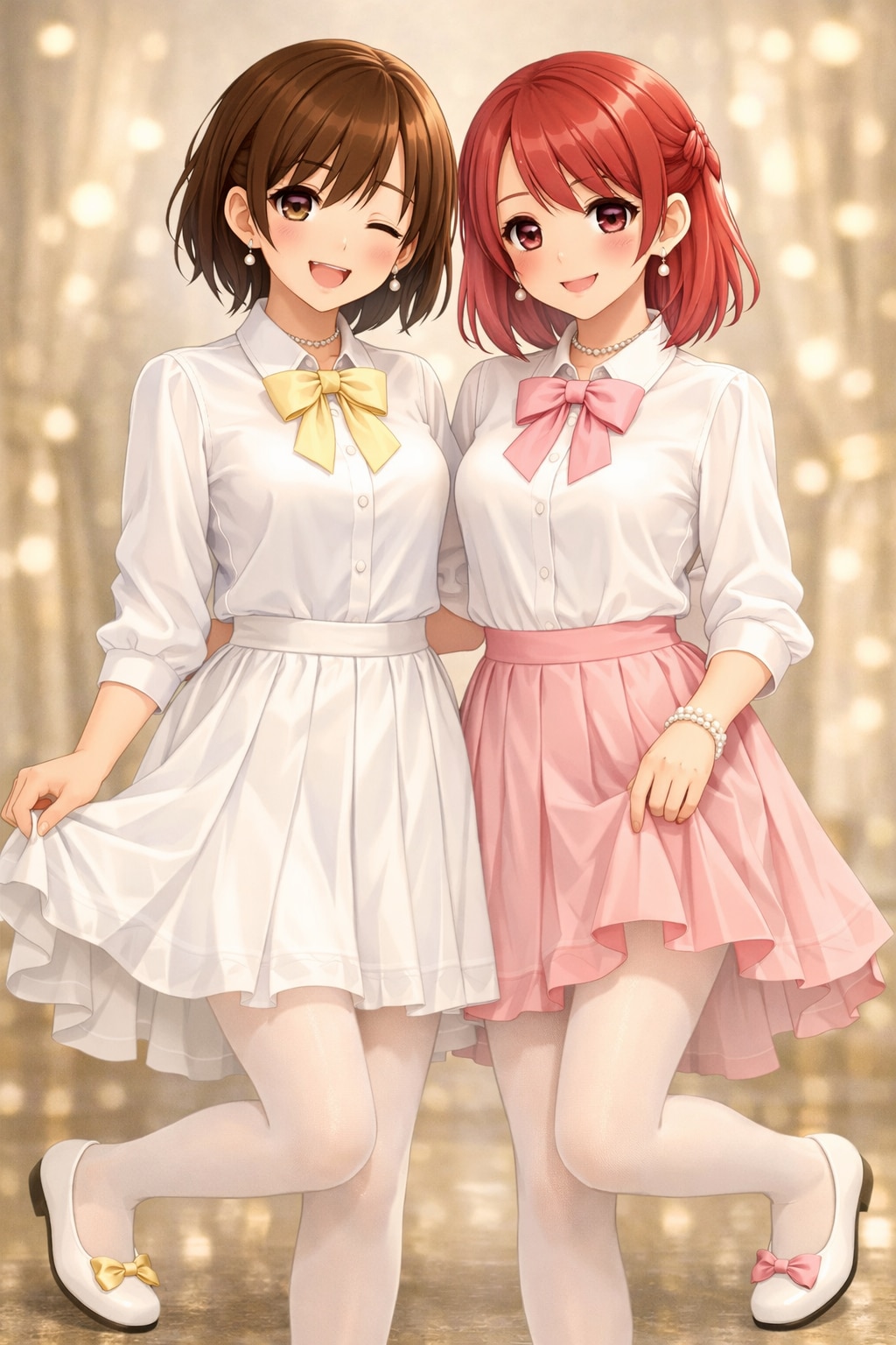 もしも高咲侑がアイドルになったら…（高咲侑衣装）③ ＋上原歩夢衣装