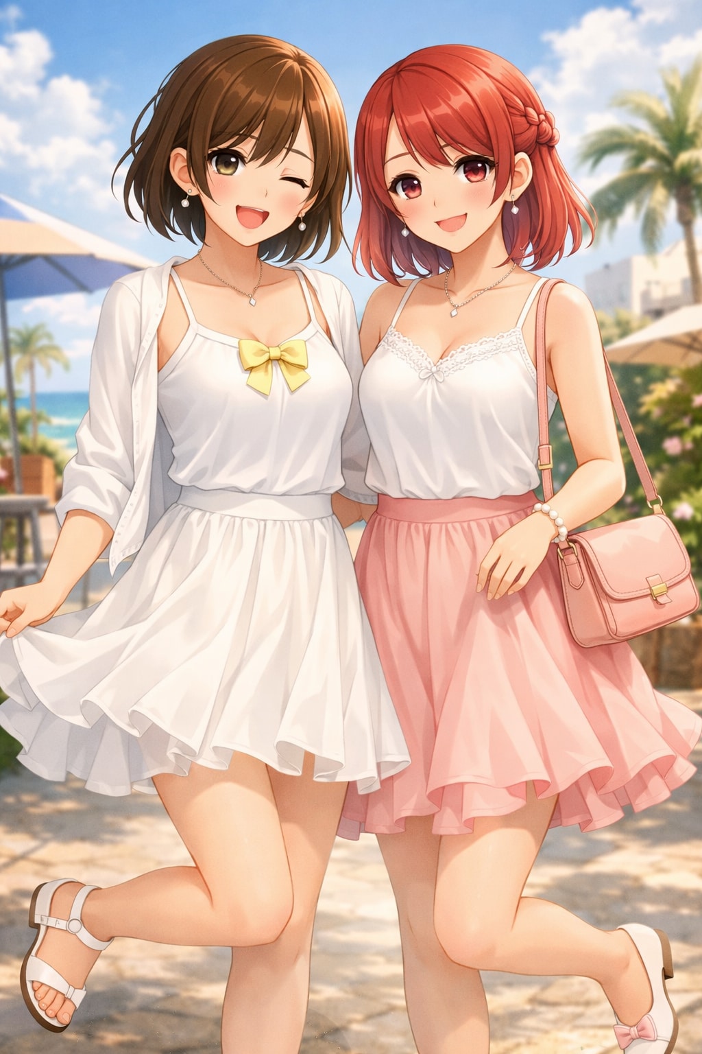 もしも高咲侑がアイドルになったら…（高咲侑衣装）③ ＋上原歩夢衣装