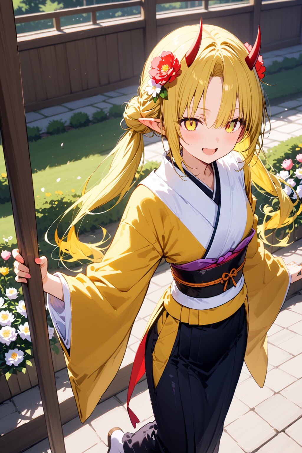 金髪髪型チェンジ(ツノは自前なのじゃ！外せん！！)_20250515