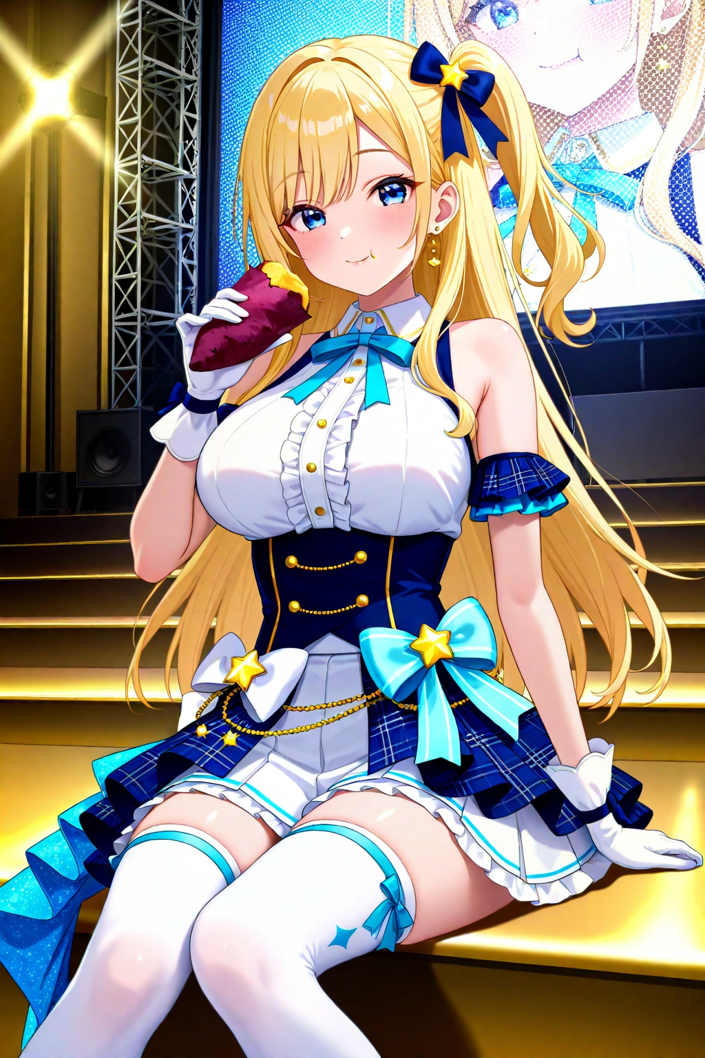 ナミちゃんと焼き芋