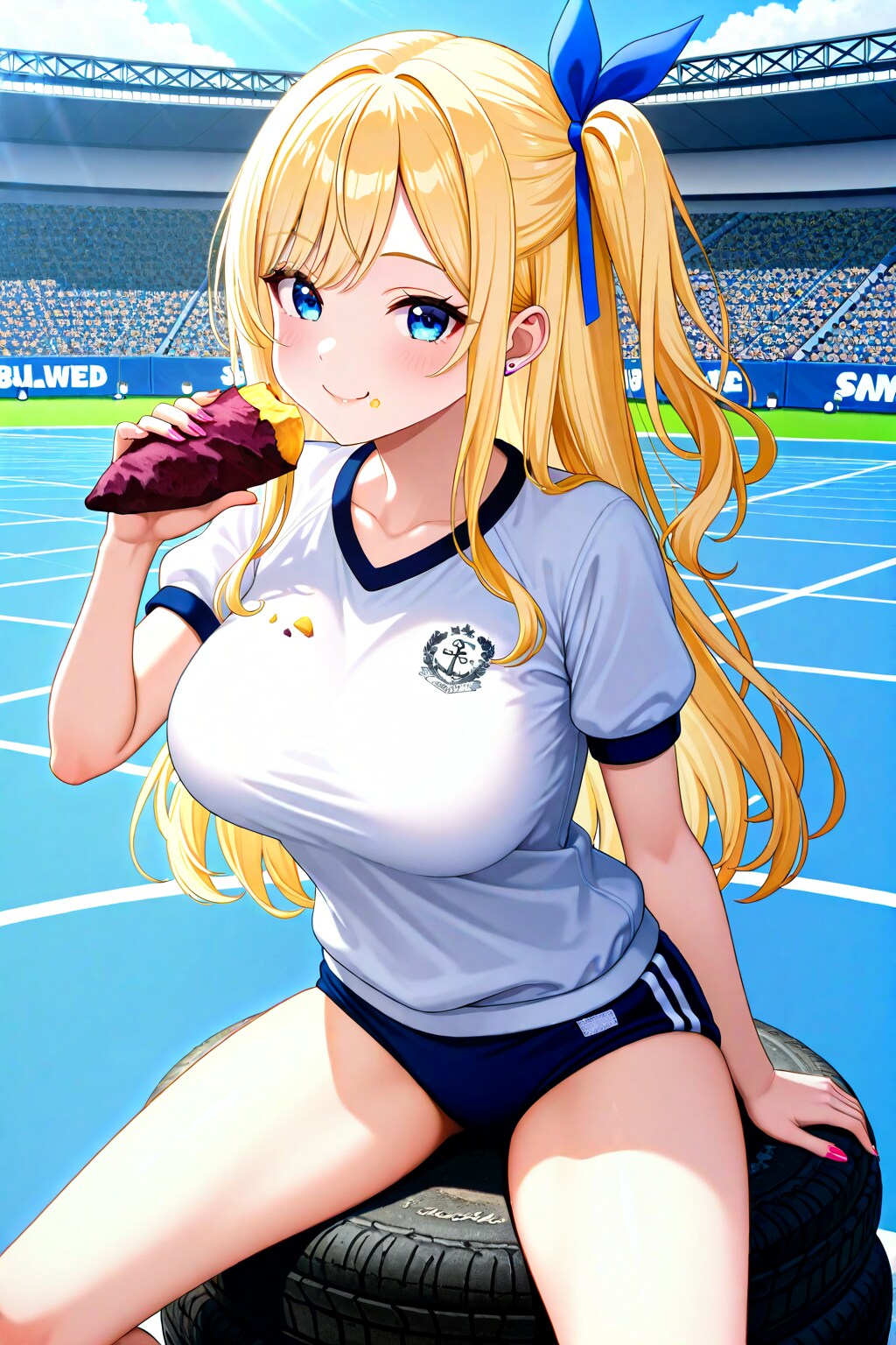 ナミちゃんと焼き芋