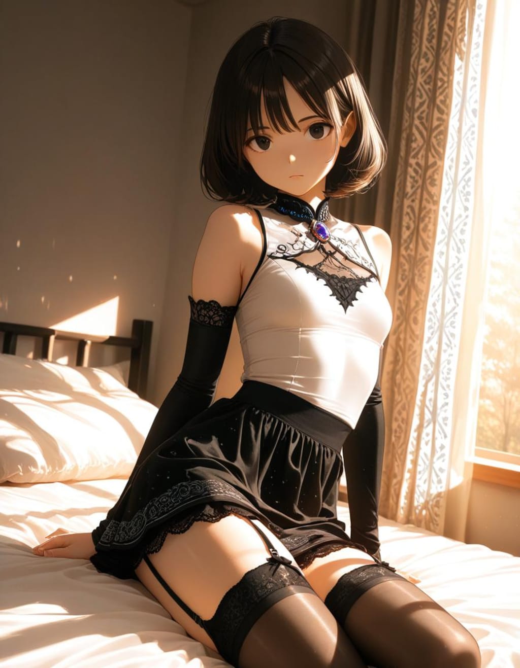 起床した子