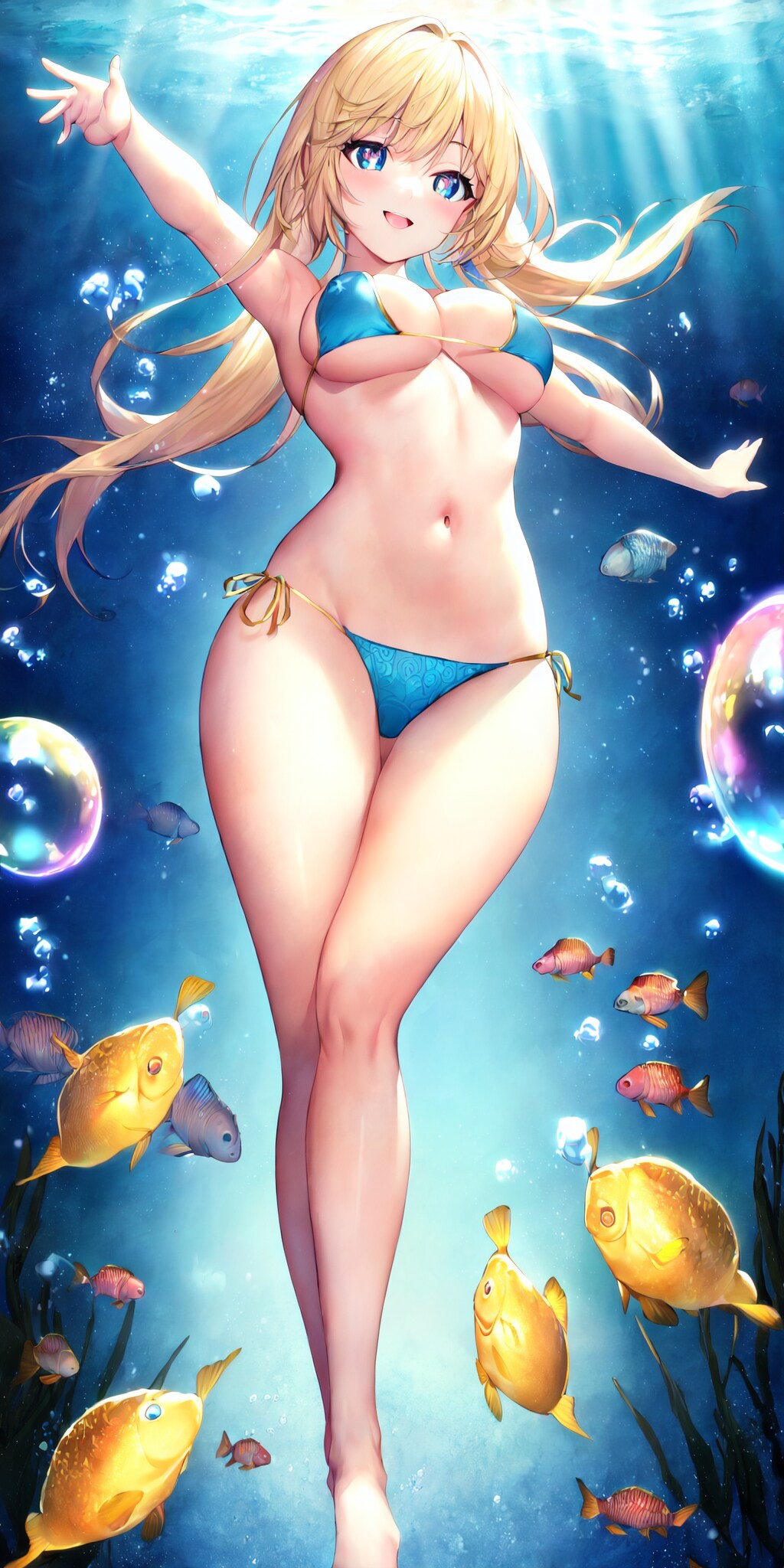 海の中のお散歩