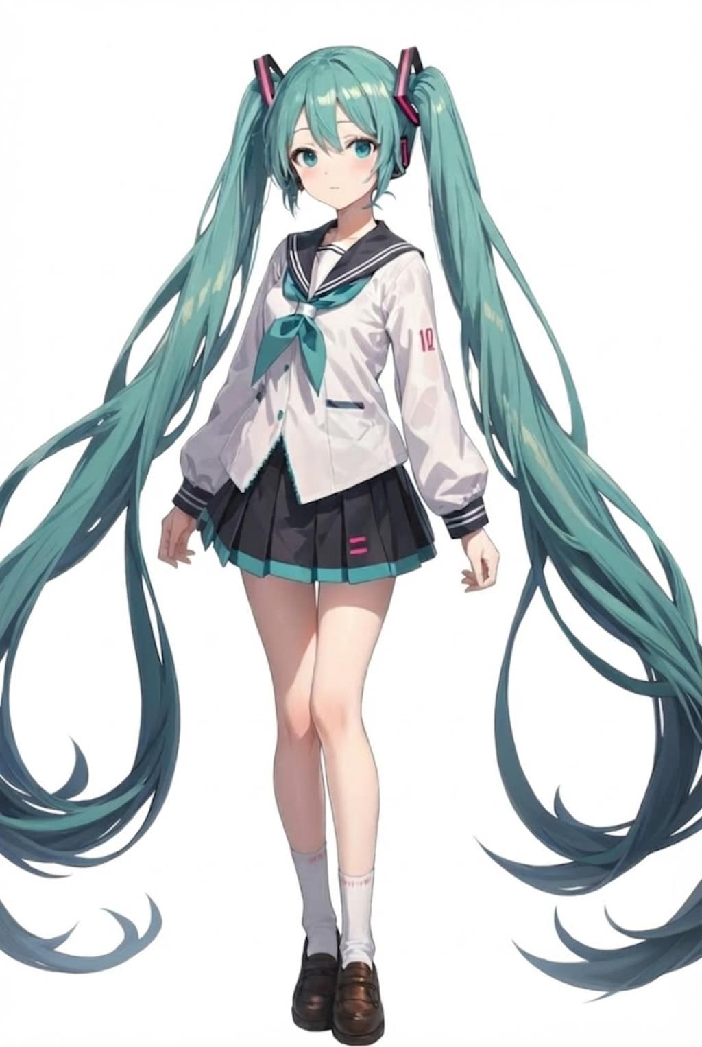 初音ミク、立ち絵