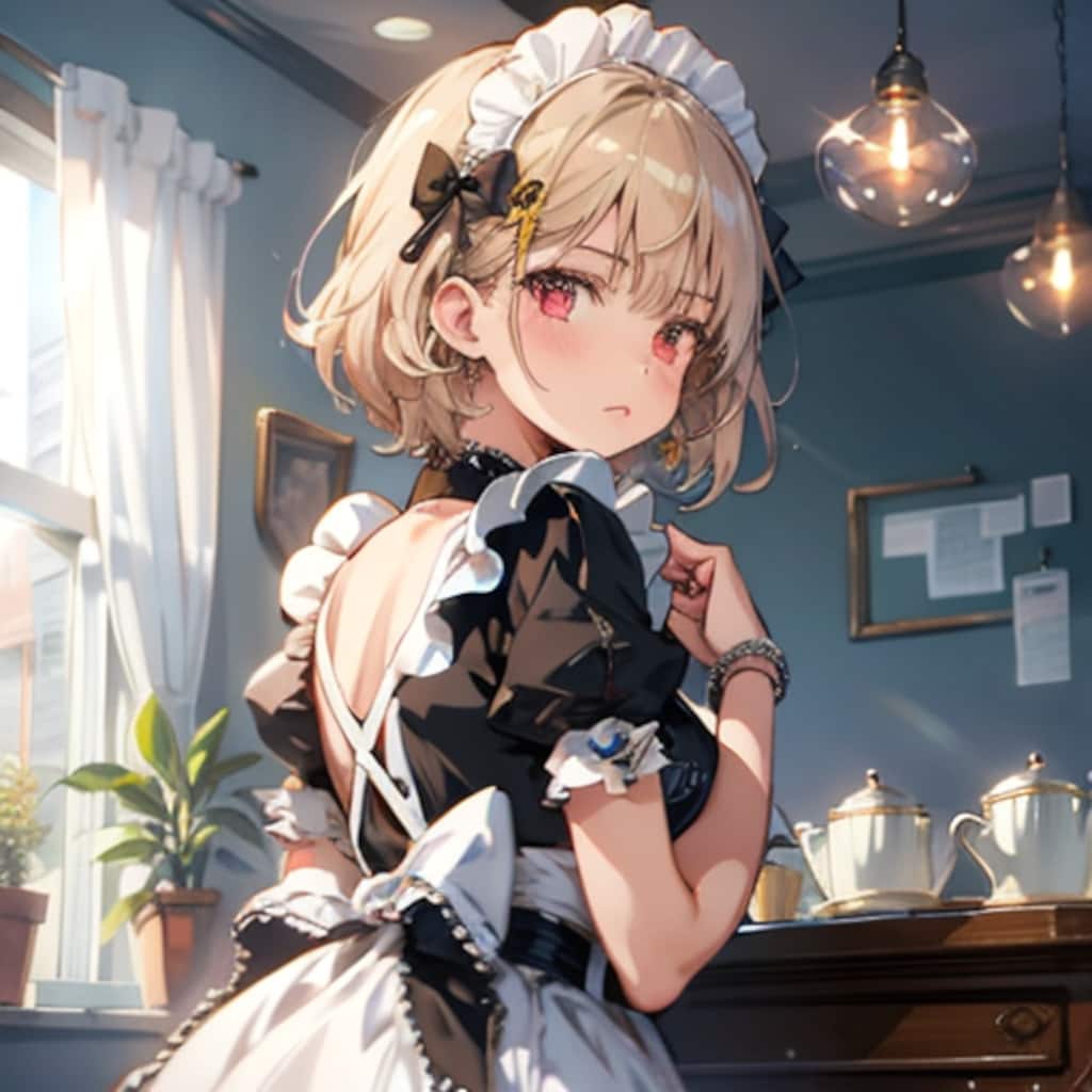 ギャル×メイド服