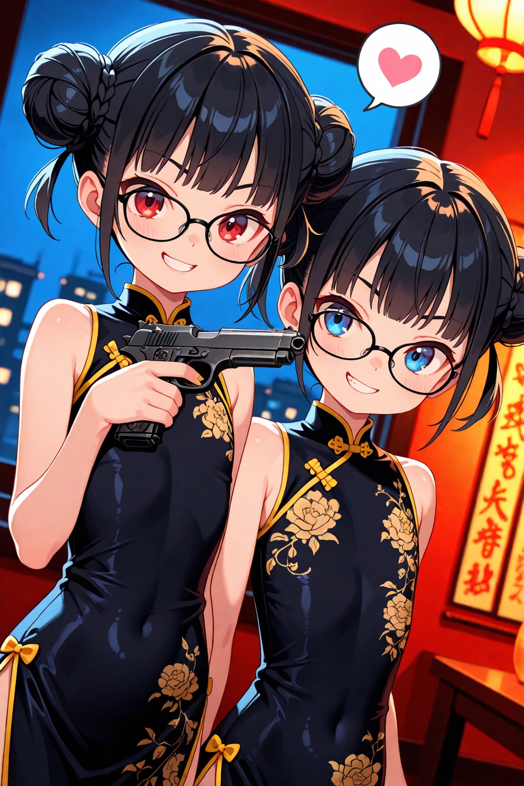 デザートの後は　　　　　　　　　　　　　　　　　　　　　🦇 アン・シァー 🦇　🐝 モォゥ・ハァィ 🐝 | の人気AIイラスト・グラビア