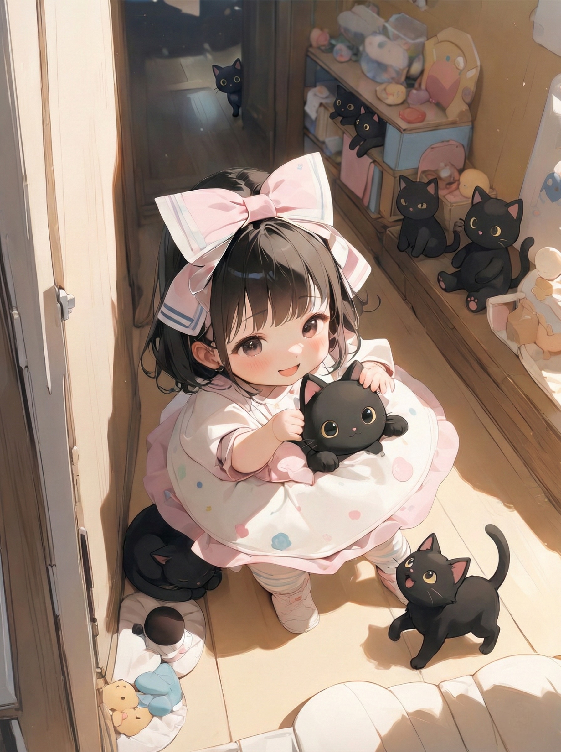 相棒と探検！(in家の中） | の人気AIイラスト・グラビア