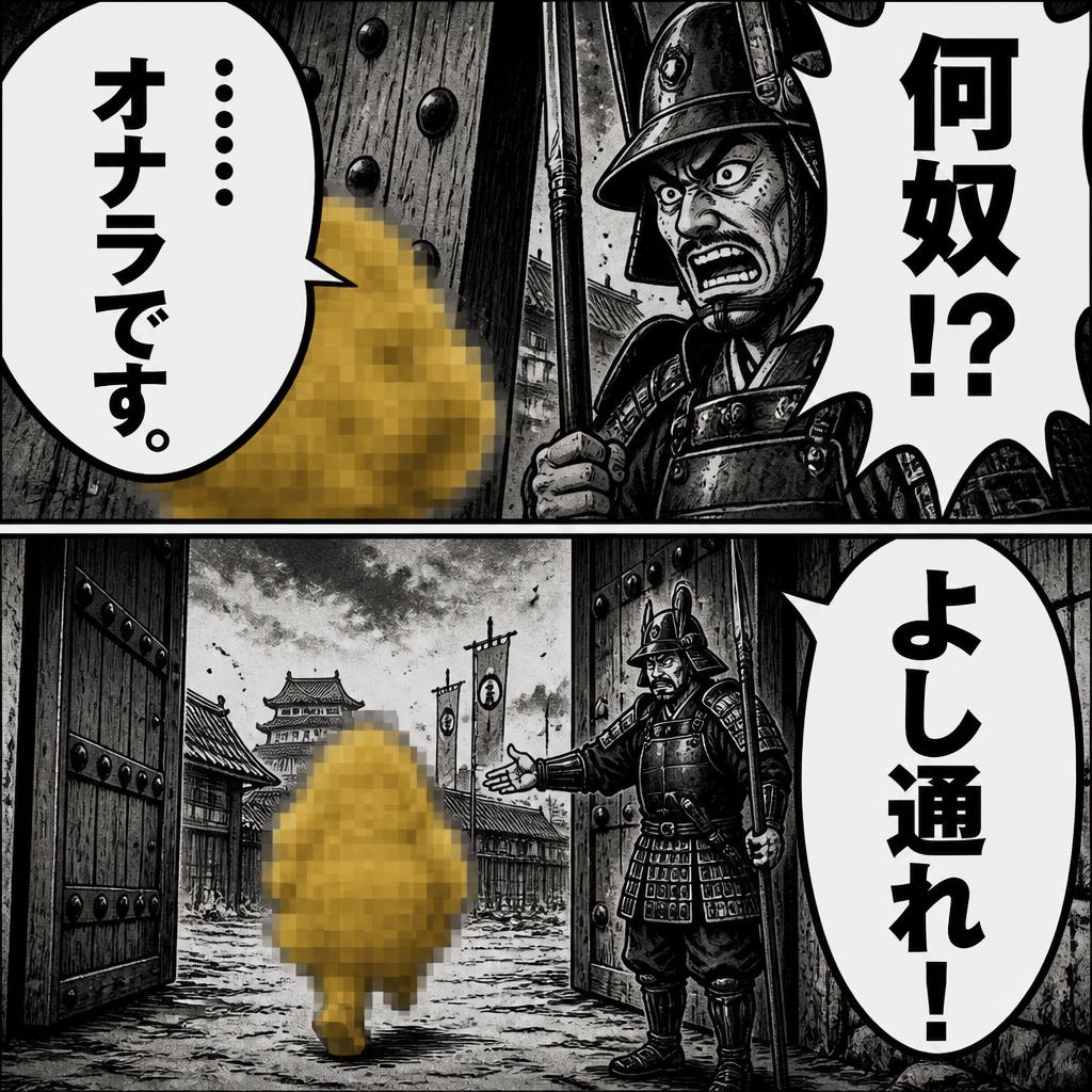 芋食って開門