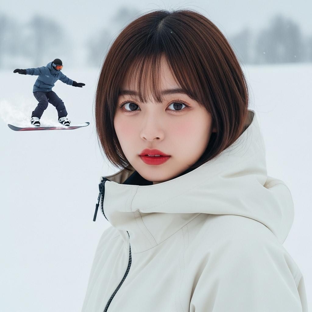 年末はスノボー