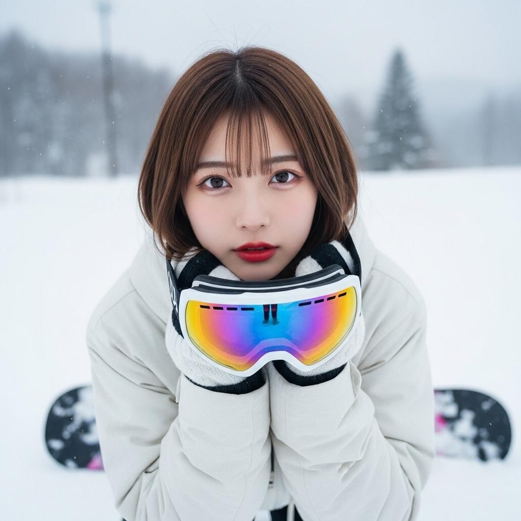 年末はスノボー