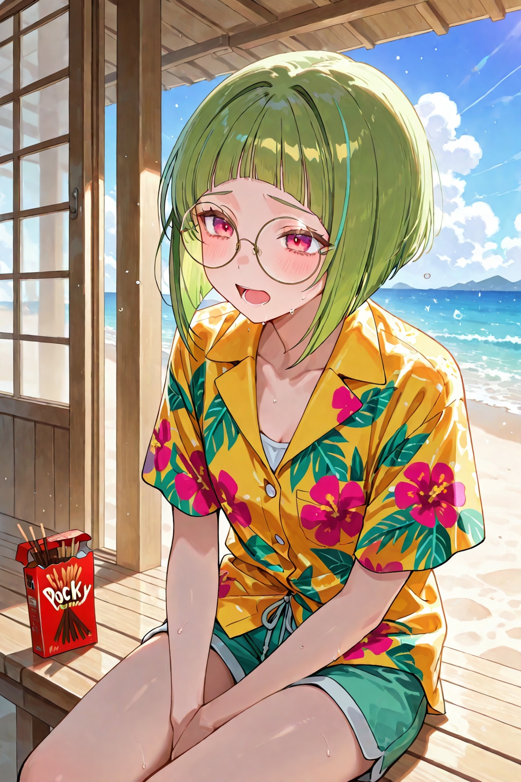 ポッキー溶けちゃう