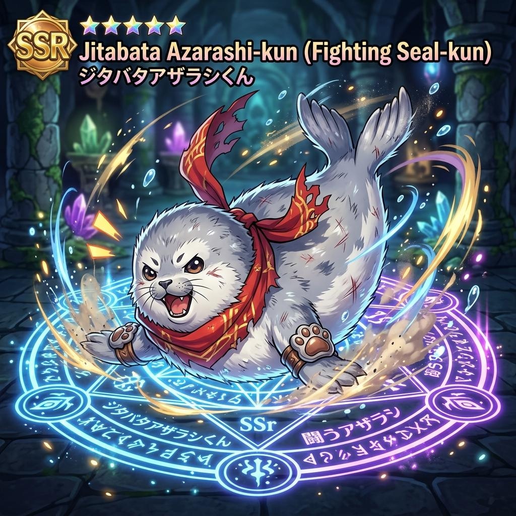 ジタバタアザラシ君