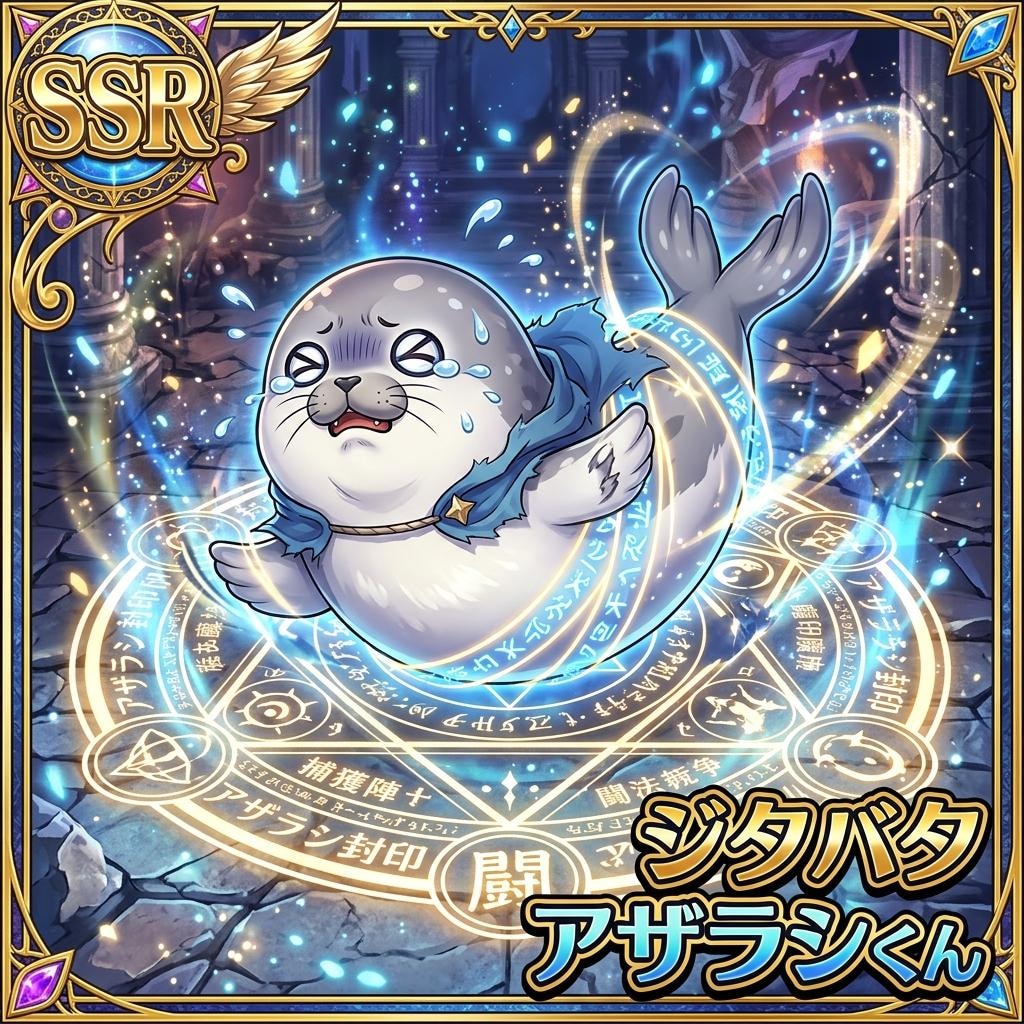 ジタバタアザラシ君