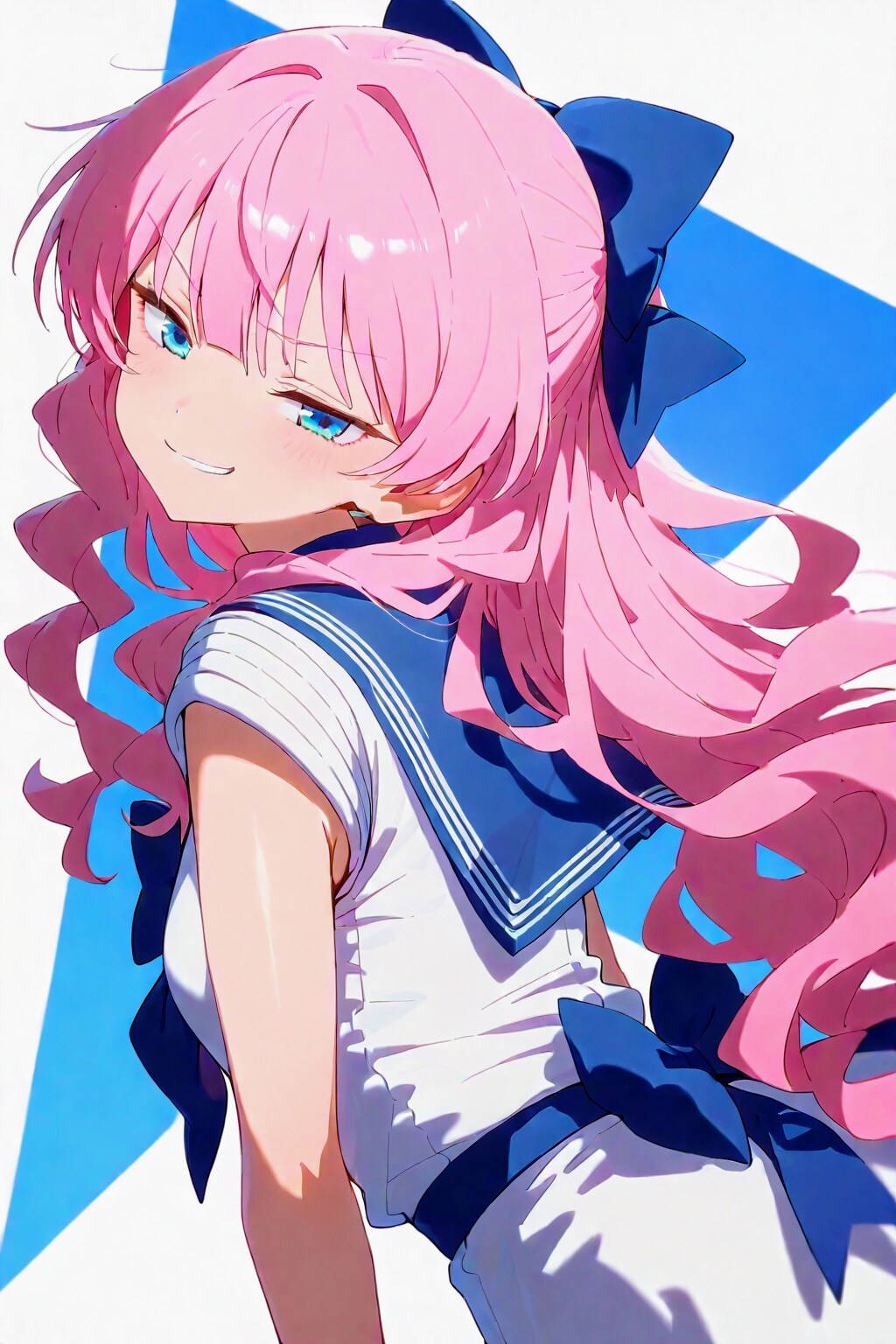 ドヤ顔な、ピンク髪お姉やん | の人気AIイラスト・グラビア