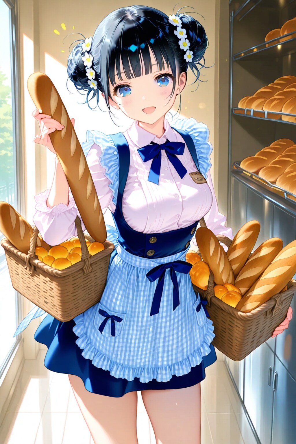 パン屋🍞🥖🥐さんでアルバイトするおだんごちゃん🍡✨