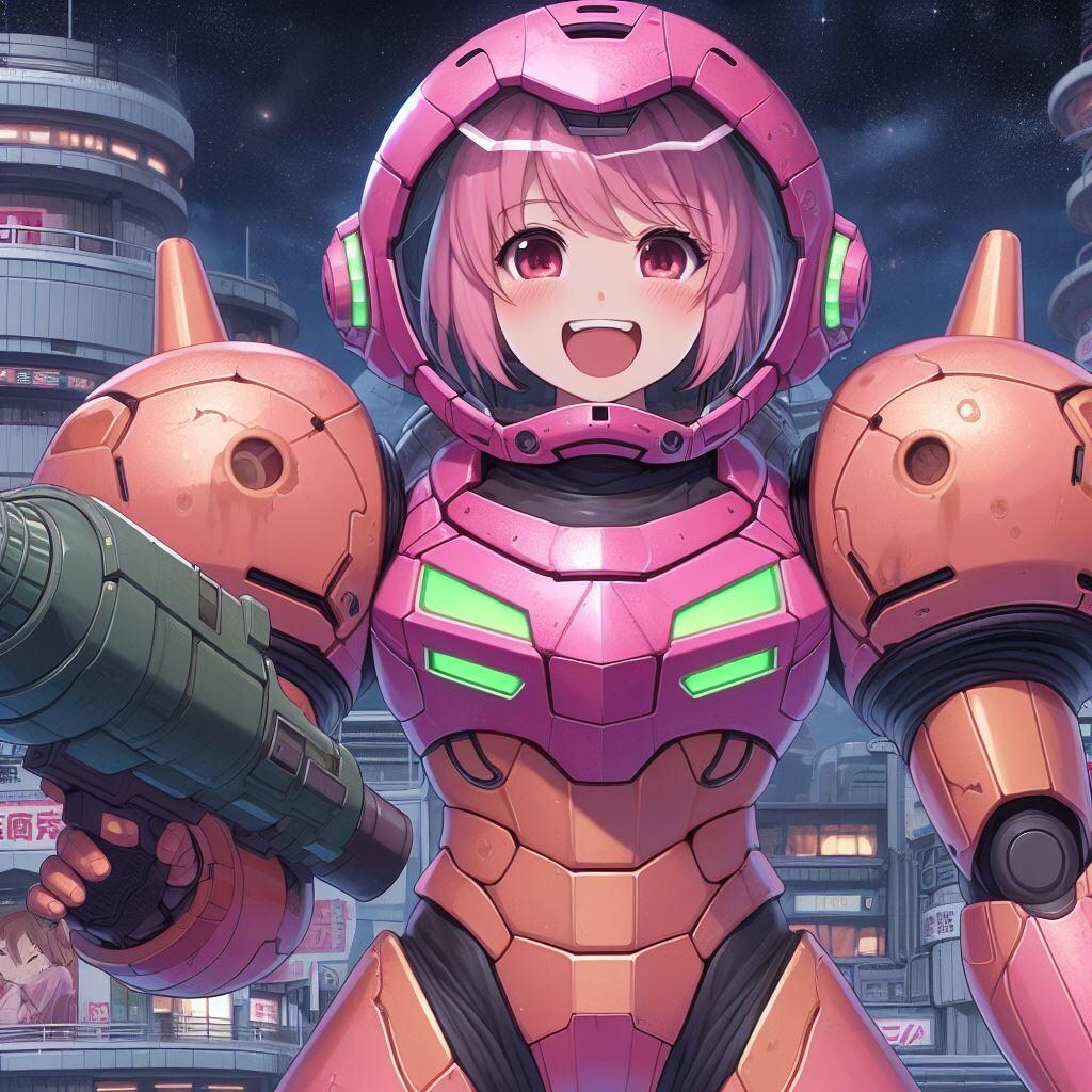 可愛いパワードスーツ