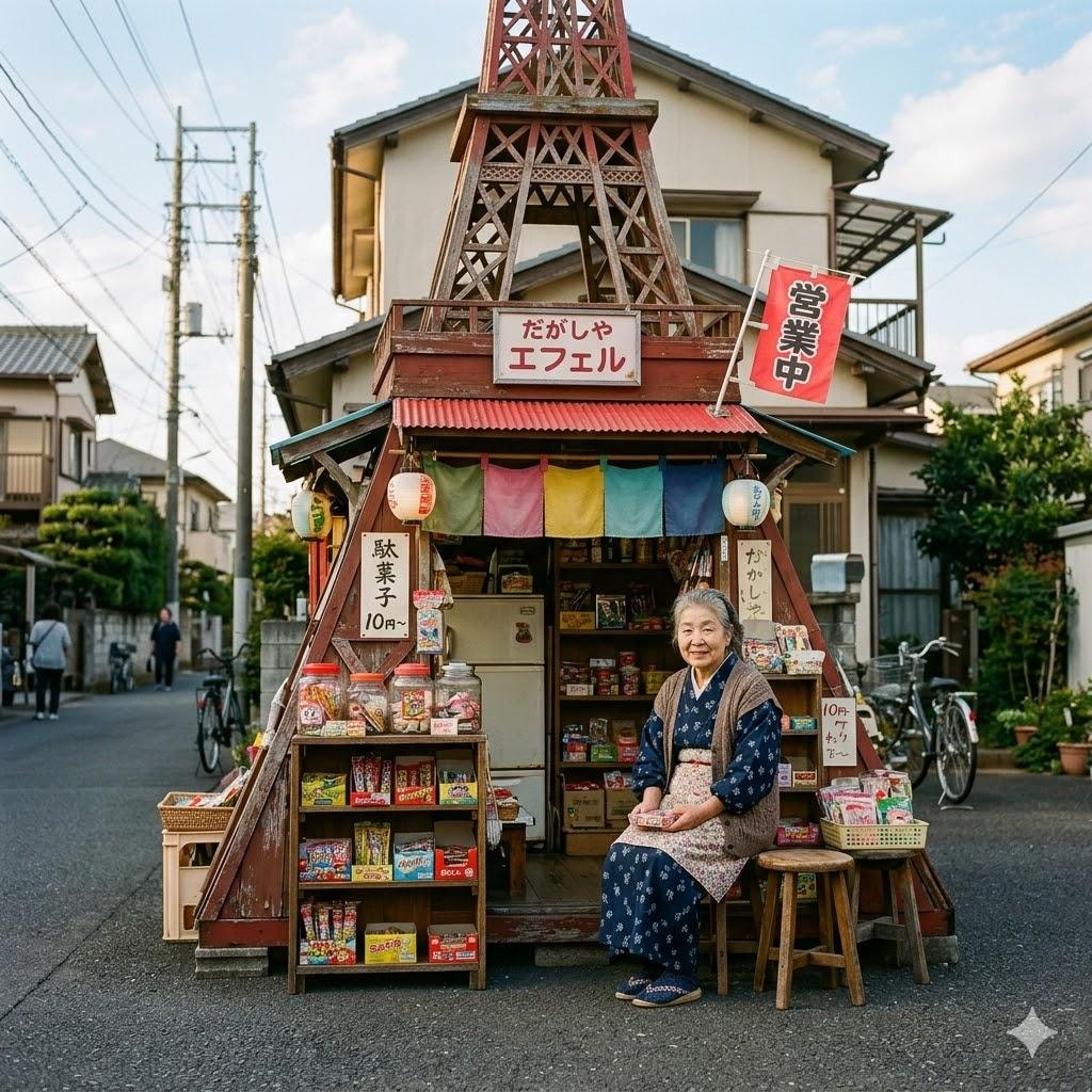 駄菓子屋エッフェル塔