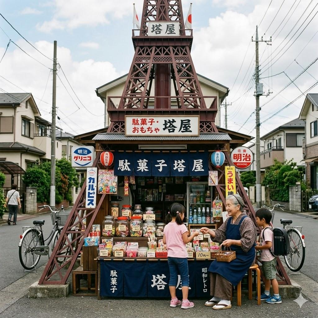 駄菓子屋エッフェル塔