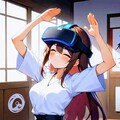 VR 空手部 入部 ししょちゃん ちちぷいちゃん 4枚目