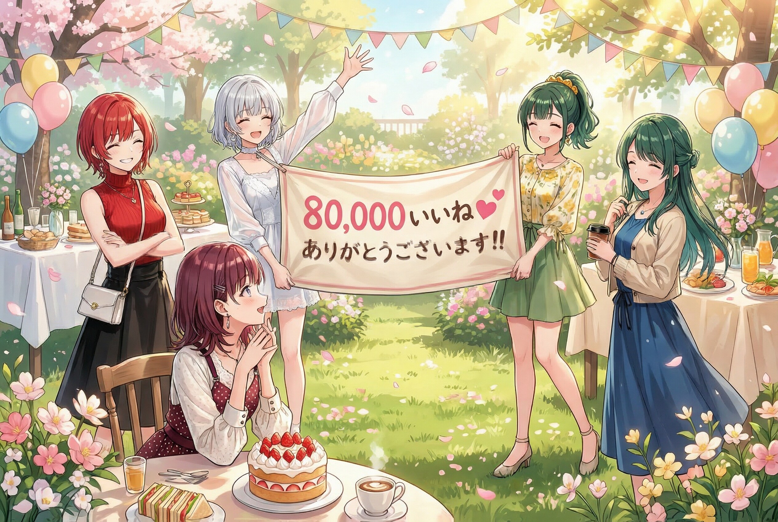 80,000いいね💞ありがとうございます‼️
