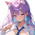 胸をはだける猫耳さん。 8枚目